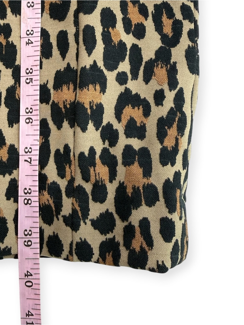 SPANX NWT Brown Leopard Print Strapless Robe Midi Bustier Dress Size XS P0977 - Picture 11 of 11